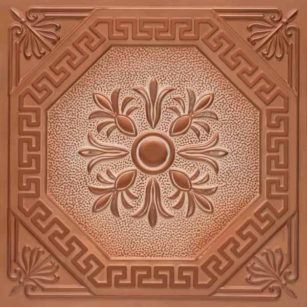 304 Antique Gold Elegant Tin Ceiling Tiles