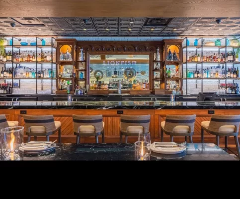 front bar view
