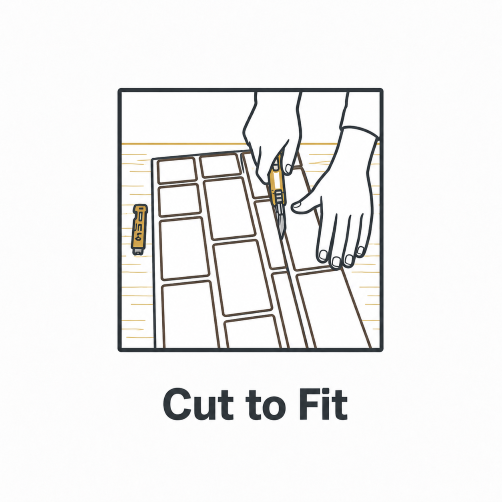 2. Cut to fit