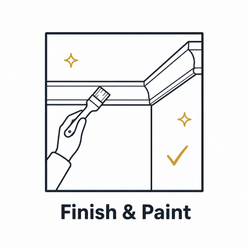 6. Finish and Paint