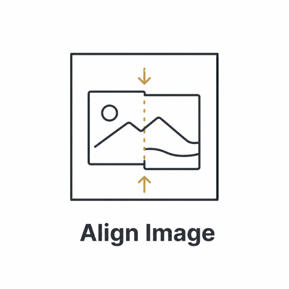 Step (5)Apply to the wall and aligh the image