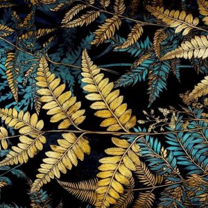 2317 gilded ferns fougeres dorees