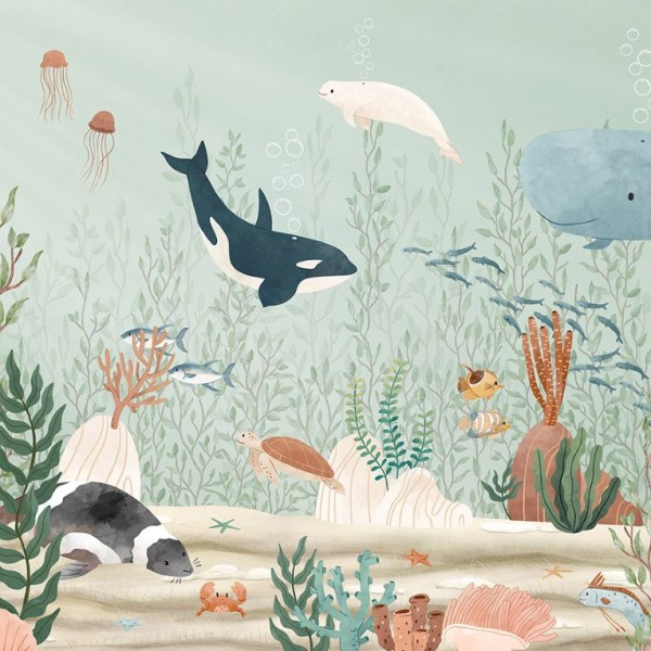 Talissa Decor Mural Kelp Forest