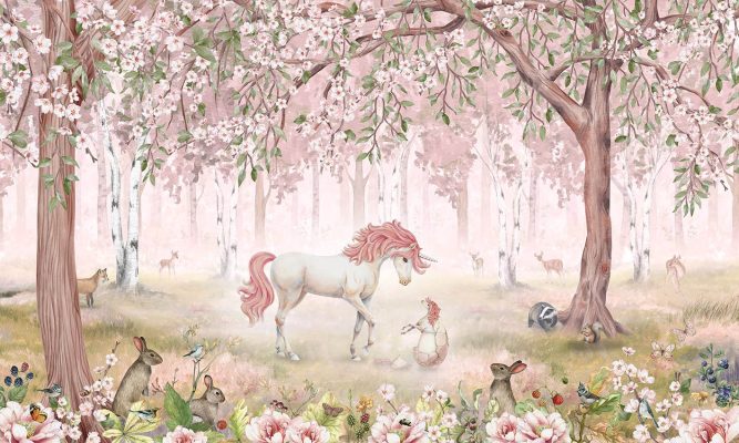 Unicorn Forest Pink