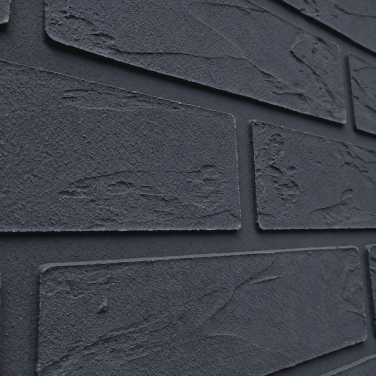 Charcoal Slate Brick Texture