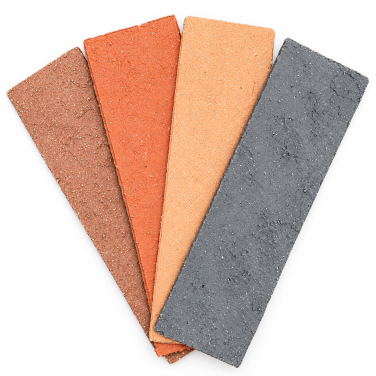 Fanned Brick and Stone Swatches